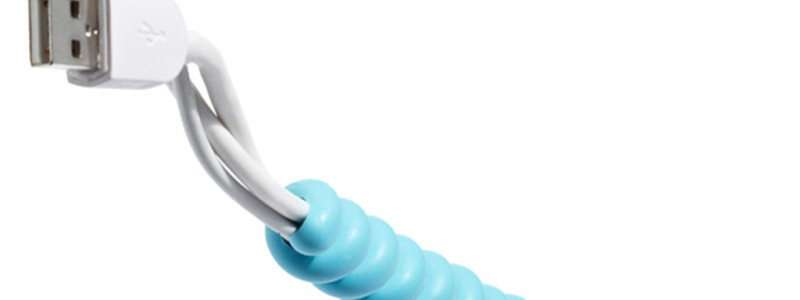 CableTwisters blauw met snoeren