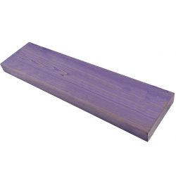 Tuin/wandplank - Paars gebeitst - L 55 x B 15 cm Tuin/wandplank - Paars gebeitst - L 55 x B 15 cm