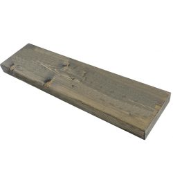 Tuin/wandplank - Zwart gebeitst - L 55 x B 15 cm Tuin/wandplank - Zwart gebeitst - L 55 x B 15 cm